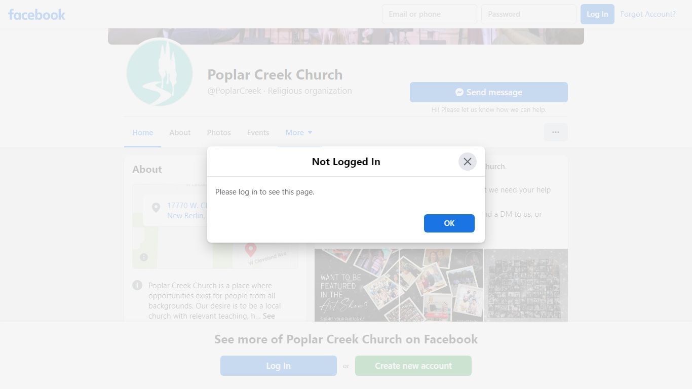 Poplar Creek Church - Home - facebook.com